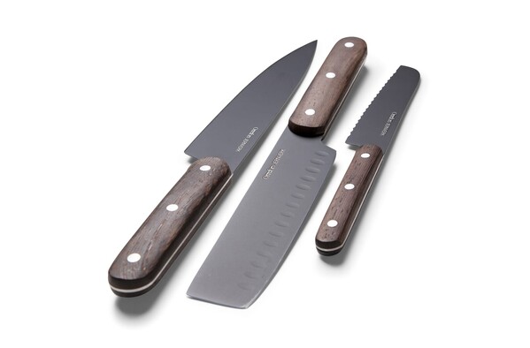 Orrefors Jernverk Set de couteaux en bois set de 3