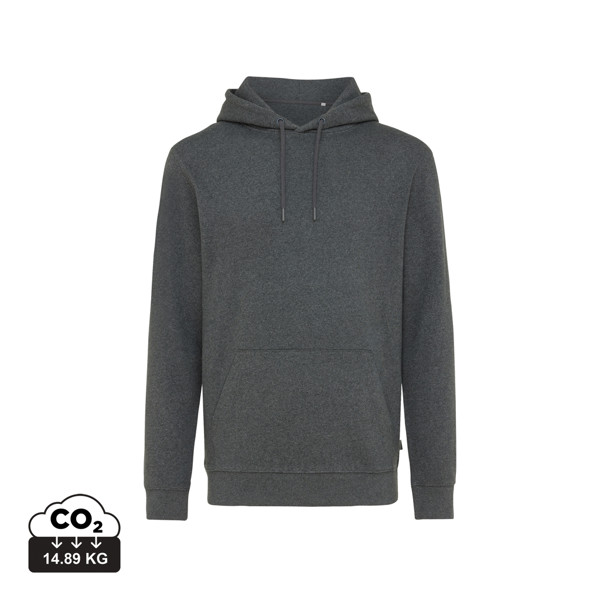 Iqoniq Torres recycled cotton hoodie undyed - Heather Anthracite / XL