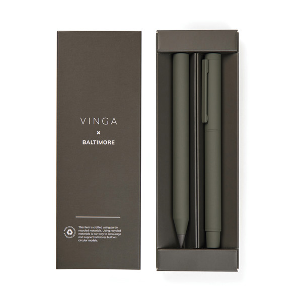 VINGA Baltimore RCS súprava pier - Zelená