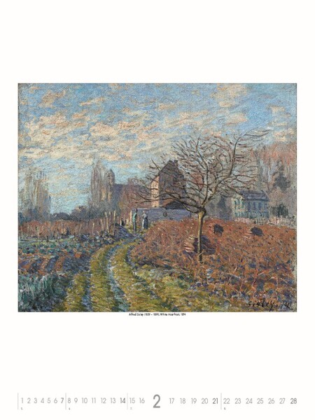 Nástenný Kalendár Gardens Impressionism 2027
