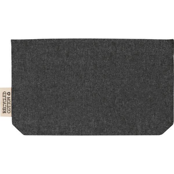 Cotton bag with zip fastener HARRY - Black