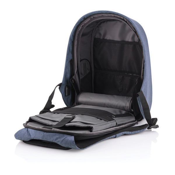 Xd Design Bobby Hero backpack, USB, 15.6 inch laptop - Light Blue / Black