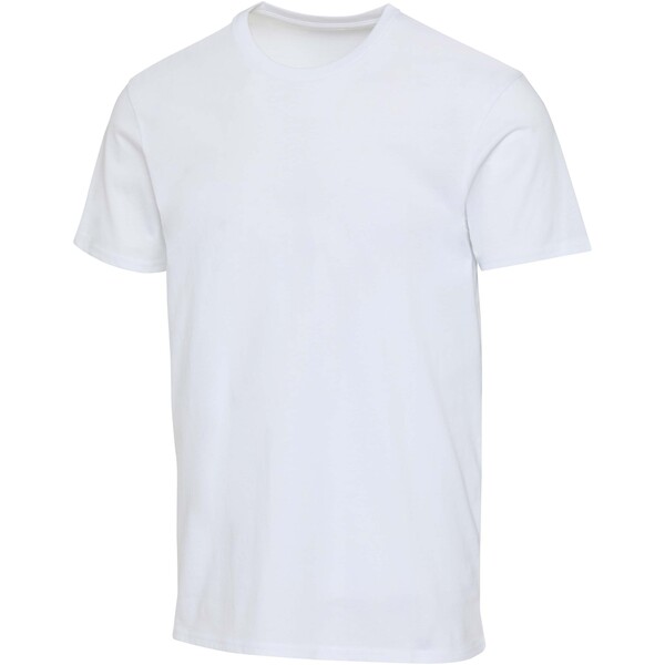 Azurite 160 g/m² unisex OCS organisch T-shirt met korte mouwen - Wit / XXL