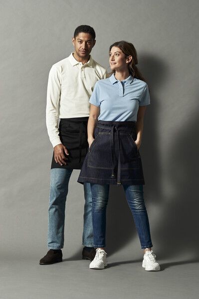 Cottover Gots Waist Apron Short black ONE