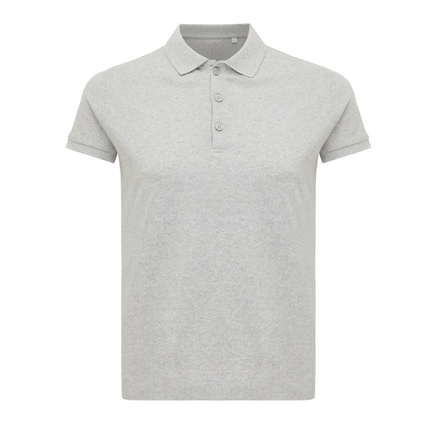 Dámské polo tričko IQONIQ Yosemite z recykl. bavlny - Heather Grey / XXXL