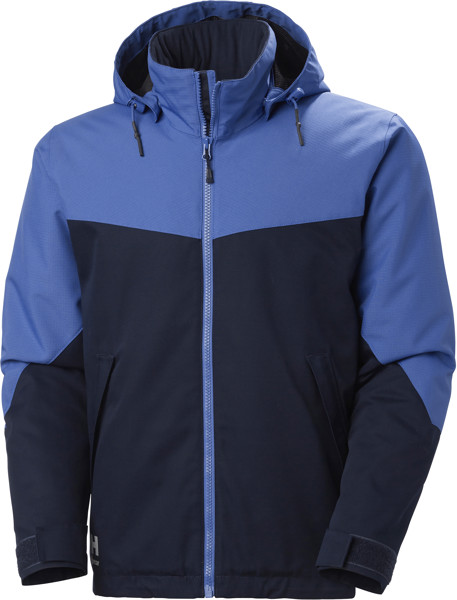 Workwear Winter Jacket "Oxford" Helly Hansen | Oxford 73290 - Navy / Stone Blue / L