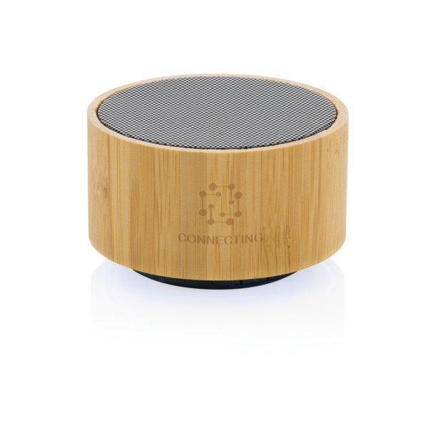 Enceinte 3W en bambou et ABS RCS - Noir