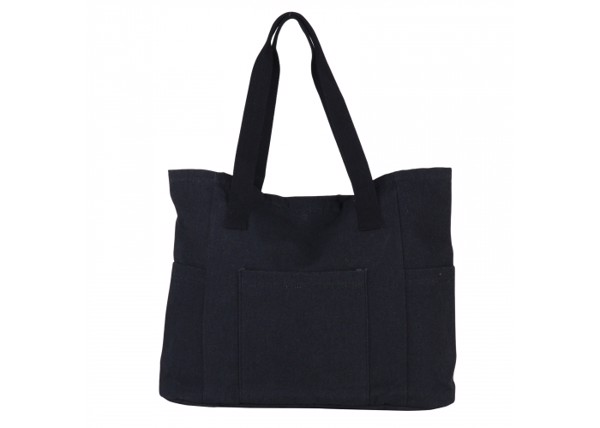 Shopping bag Recycled canvas 310g/m² 42x13x43cm - Dark Grey