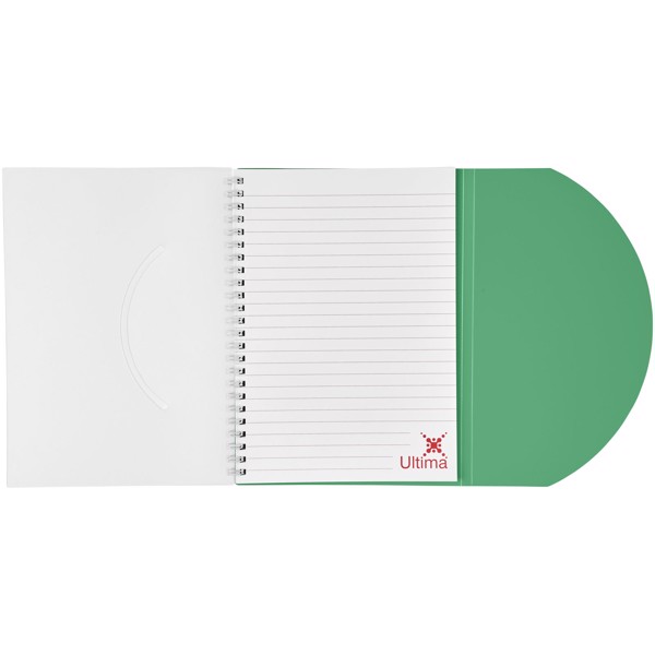 Curve A6 notebook - Green / White