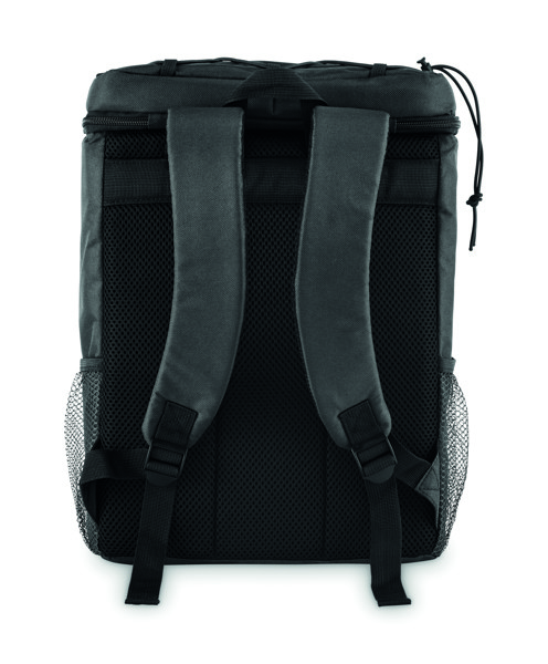 Cooler backpack in 600D RPET Mafrio - Black