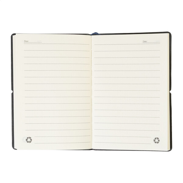 Carnet de notes en RPU Strappuk - Bleu Foncé