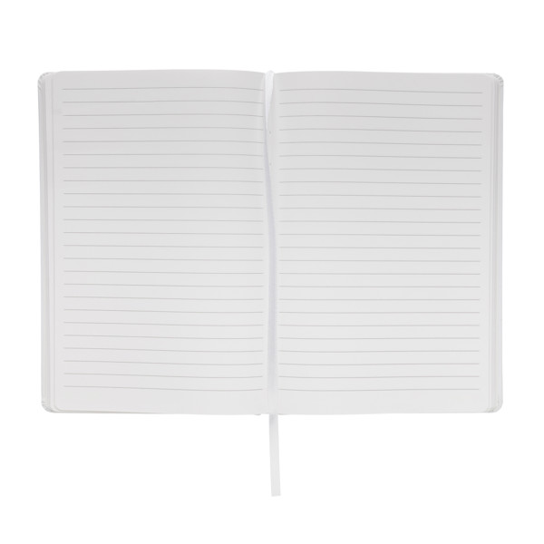 A5 Impact stone paper hardcover notebook - White