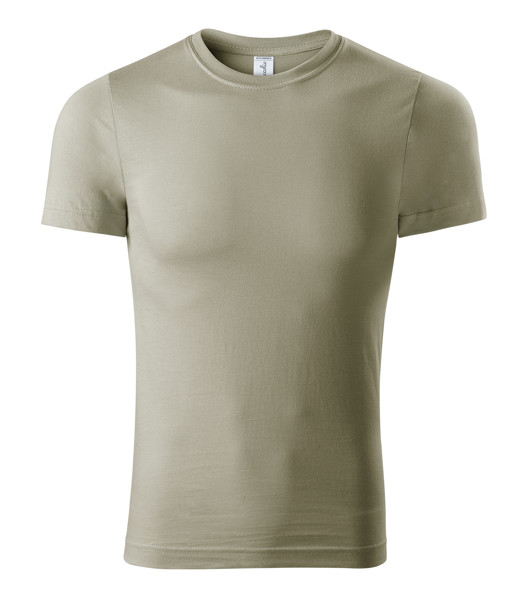 Tričko Unisex Piccolio® Paint - Svetlá Khaki / M