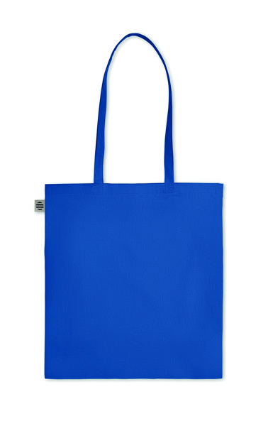 Zimde Color tote bag organski bombaž, 140 g/m² - Kraljeva modra