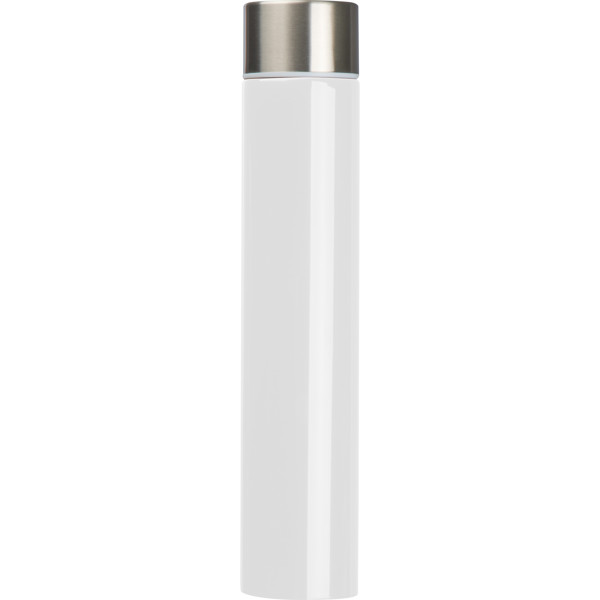 JORGE Fém termosz, 310 ml - White