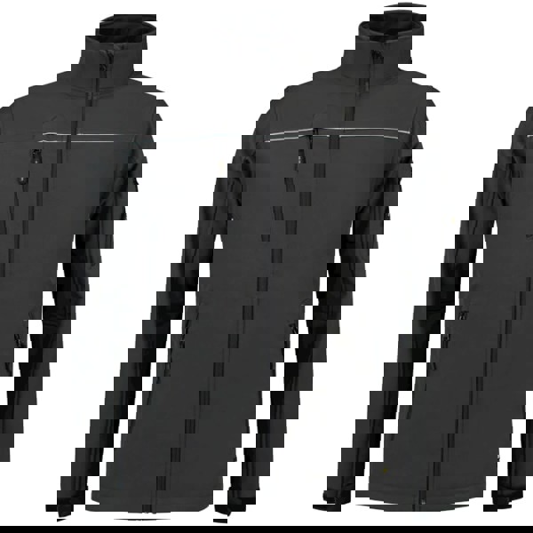 Softshell Jacket unisex Tricorp Luxury Softshell - Dark Gray / XL