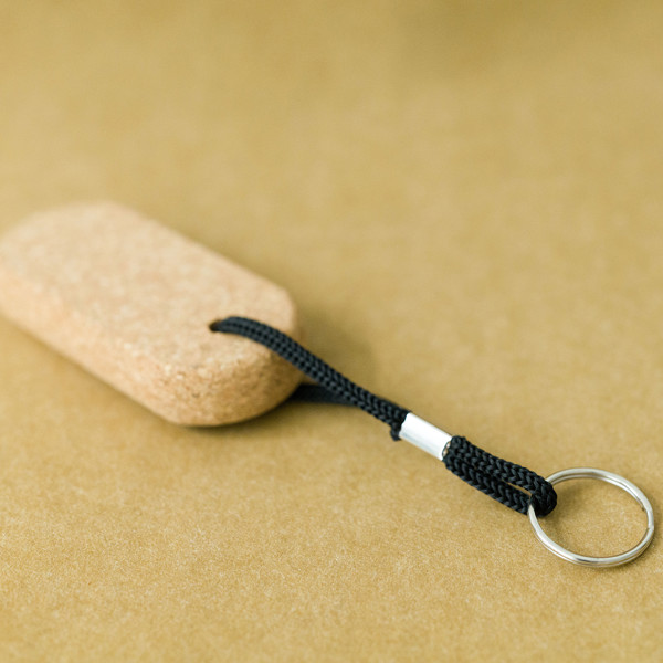 Plivat cork keychain