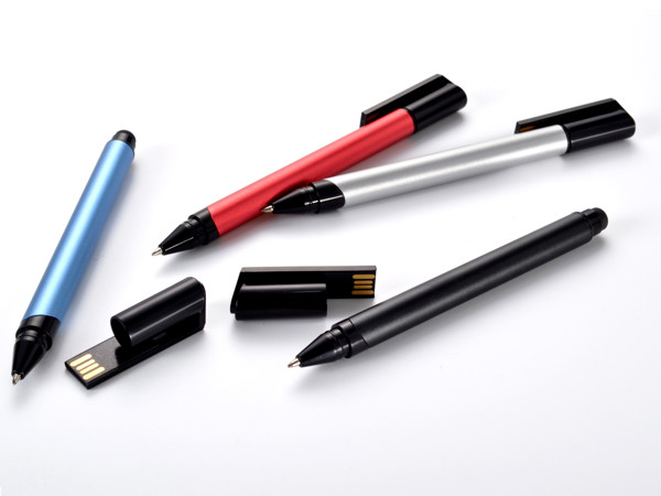 USB pen Touch Stylus XT372 - SILVER_1GB