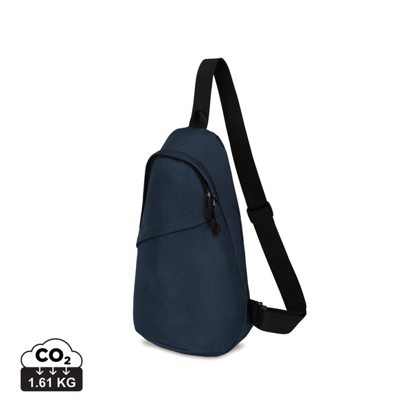 Sac bandoulière en rPET AWARE™ Renew - Bleu Marine