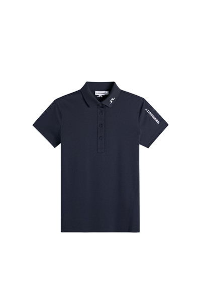Women's J Lindberg Tour Tech Polo - Schwarz - M