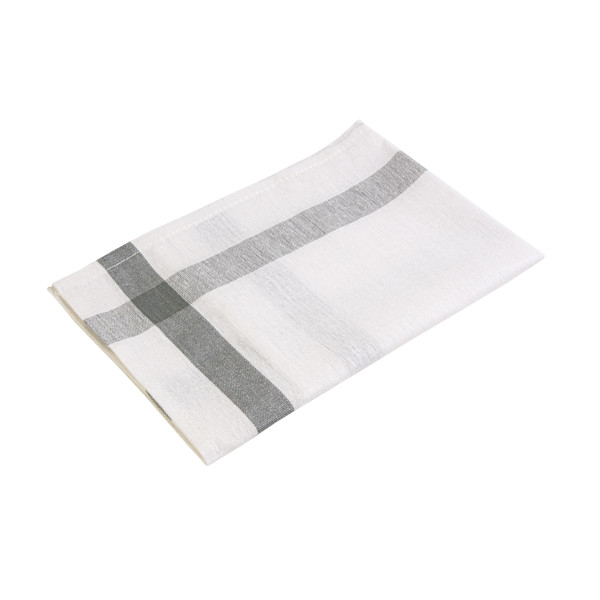 Cotton Dishcloth/Tea Towel, 45 X 65 Cm - Grey