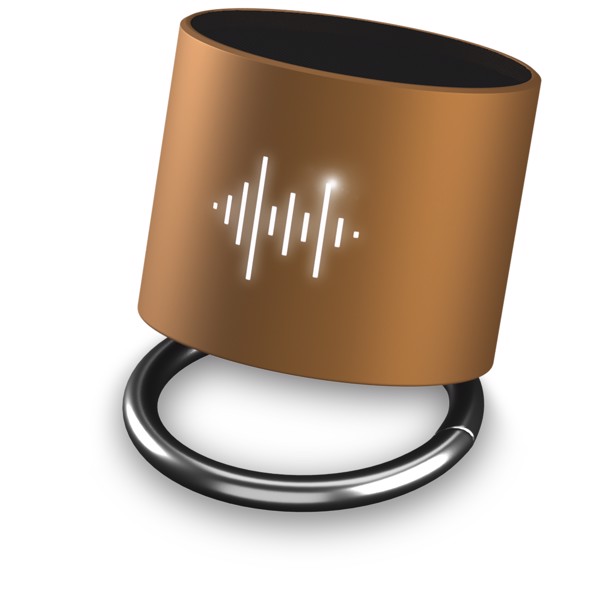 Speaker luminoso SCX.design S26 con anello