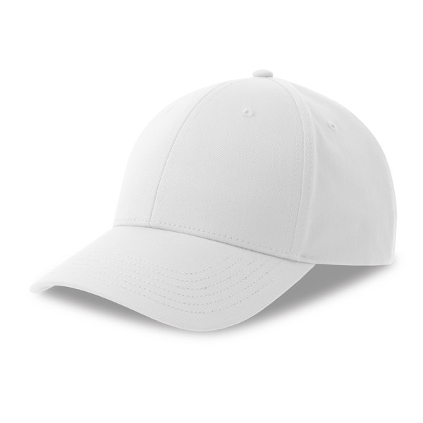Boné Bolt-S, 100% Poliéster - Branco