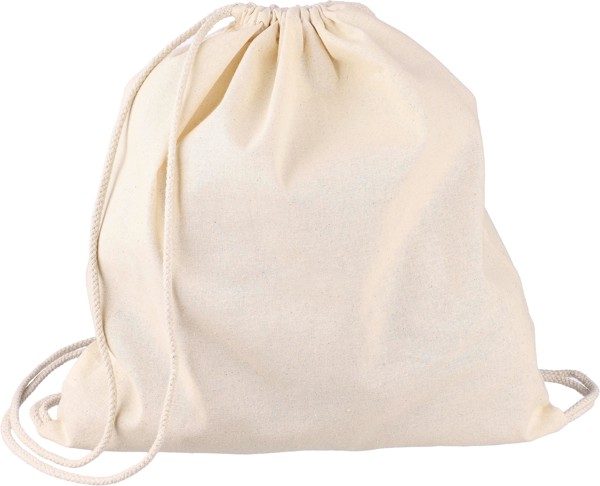 Mochila de cordão em algodão Oeko-Tex (150 g/m2) Geórgia