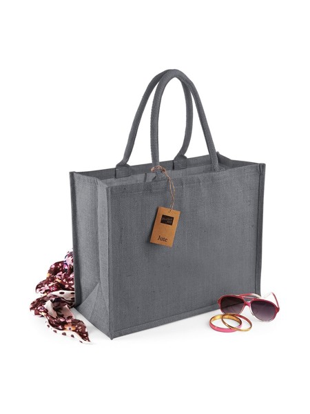 Jute Classic Shopper - Graphite Grey / Graphite Grey