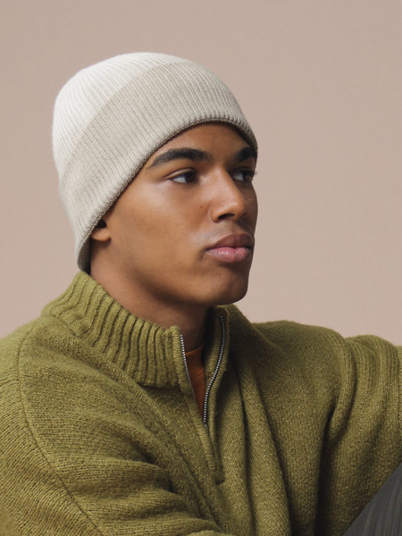 Dip Dye Beanie - Pink Dip Dye