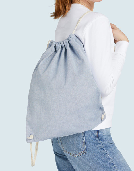 Recycled Cotton / Polyester Backpack Dd - Natural Heather / ONE SIZE