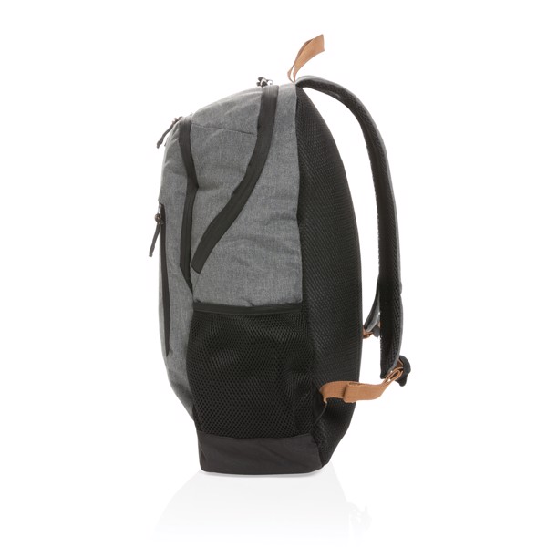 Impact AWARE backpack, 50% rPET, 31x47x16 cm - Grey