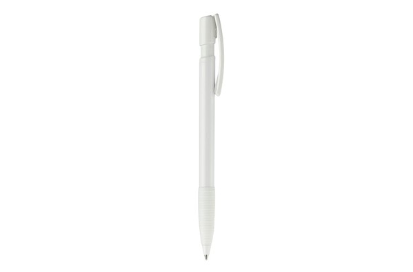 Nash ball pen rubber grip hardcolour - White / White