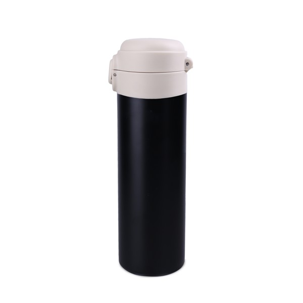 Thermal mug Orion New 420ml - Black / Cream