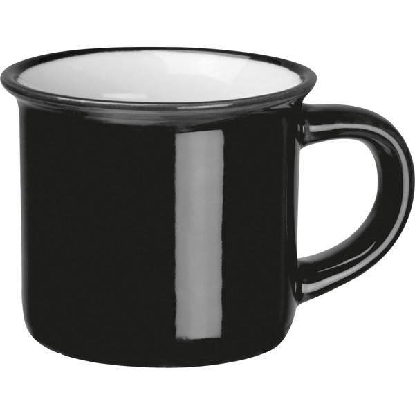Ceramic espresso mug TILL - Black