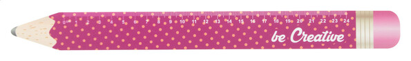 Ceruza formájú vonalzó Sharpy 24, 24 cm