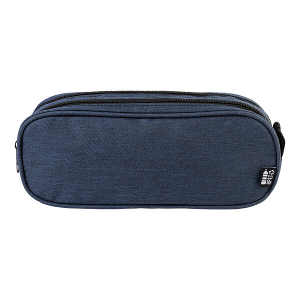 Trousse stylos en RPET Dubsten - Bleu