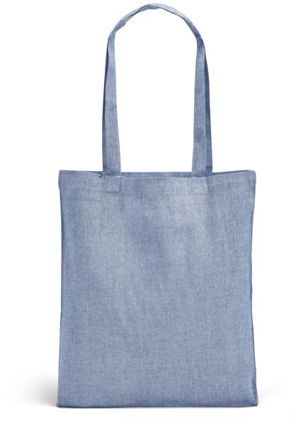 RYNEK. Recycled cotton bag - Blue