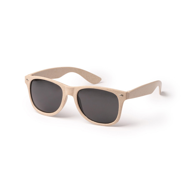 Personalized sunglasses with wheat fiber frame UV400