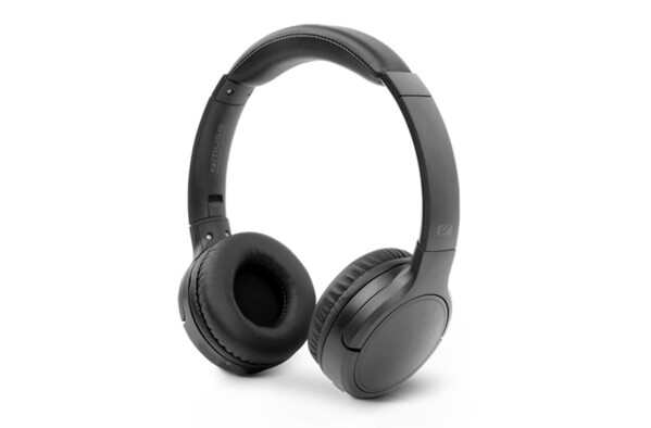 Slušalke Muse bluetooth zložljive, ABS - Črna
