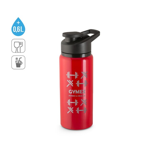 SHAWN. Sportska boca od 90% recikliranog aluminijska 660 mL - Bijela
