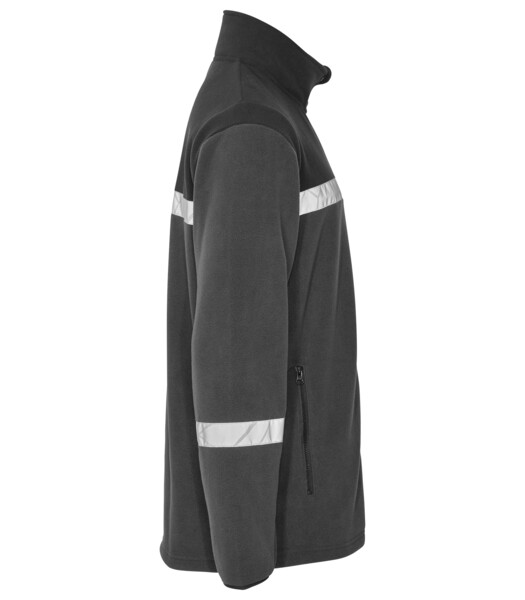 7300 FULL ZIP FLEECE PGL Grey/Black XXL