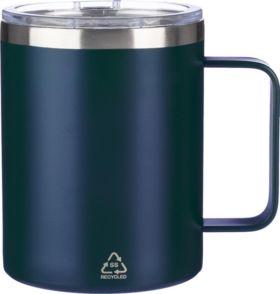 Gobelet thermos double paroi Renate | Recyclé | 300 ml - bleu