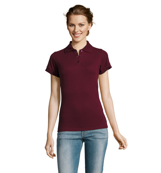 PRIME POLO SENHORA 200g Prime Women - BurgundyL