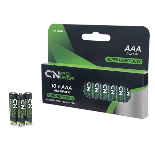 BATTERIES R03-AAA “CN POWER” (10 PCS.)