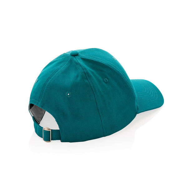 6 dielna šiltovka Impact z 280g recyklovanej bavlny AWARE™ - Verdigris