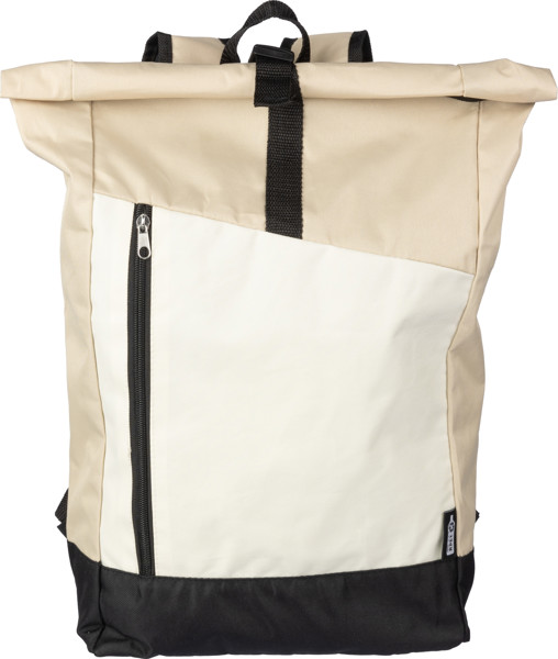 rPET (600D) roll-top backpack Marlene