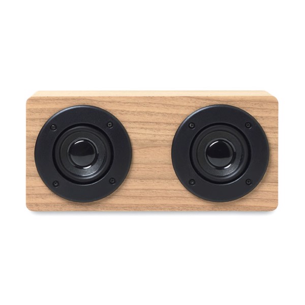 Wireless speaker 2x3W 400 mAh Sonictwo - Wood