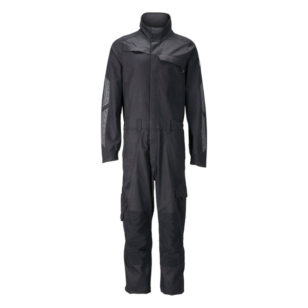 Boilersuit with kneepad pockets - MASCOT® - Black / 2XL