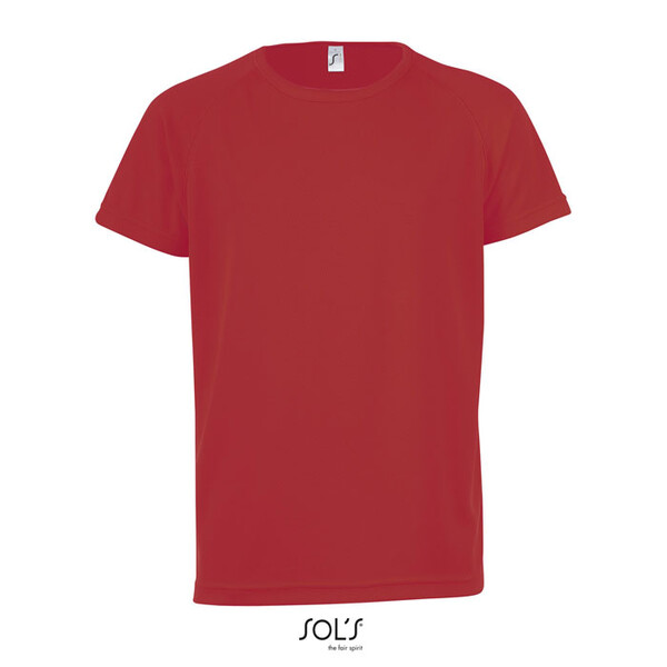 SPORTY T-SHIRT CRIANÇA 140g Sporty Kids - Vermelho3XL